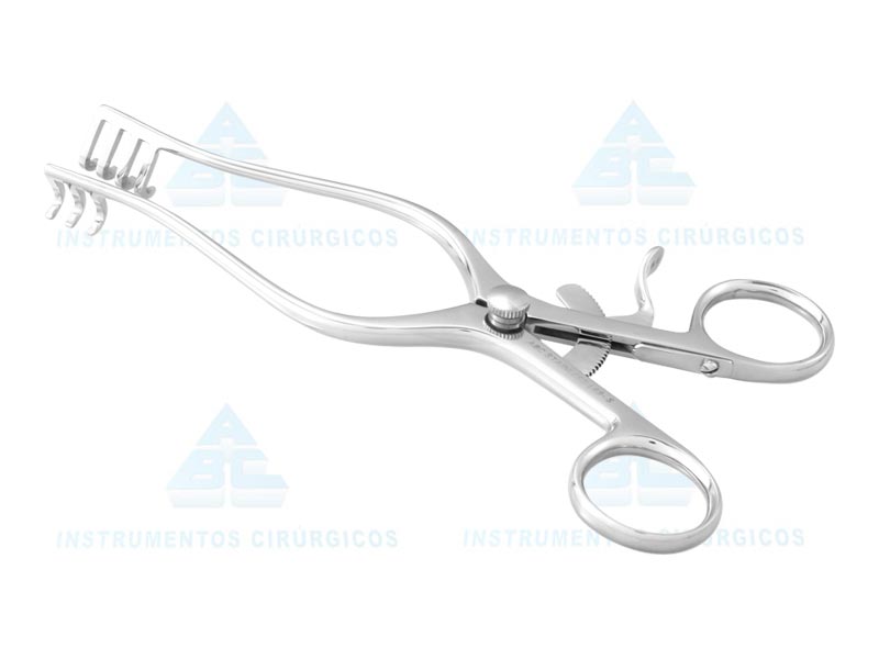 AFASTADOR WEITLANER 2 X 3 DENTES ROMBOS 14 cm