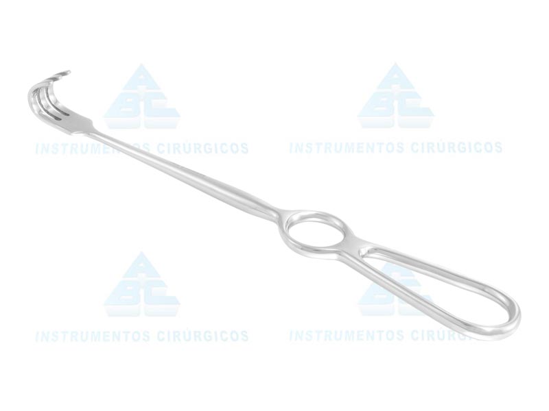 AFASTADOR KOCHER COM 3 DENTES ROMBO 22 cm P/ USO GERAL